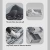 Stainless Steel Litter Box Stainless Steel Cat Litter Box Odorless Spacious Easy To Clean High Strength with Lid for Large Cats