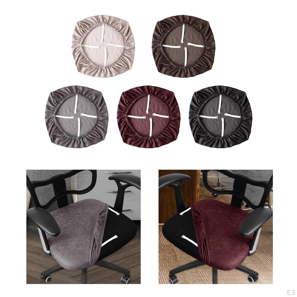 Office Chair Cover, Cushion Solid Delivery, Dining Seat Cover for Office, Room,