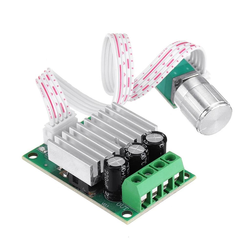 DC12V-30V 10A PWM Controllo Velocità Motore Corrente Continua Interruttore Controller Regolatore di Tensione Dimmer Elettrico Fai da Te