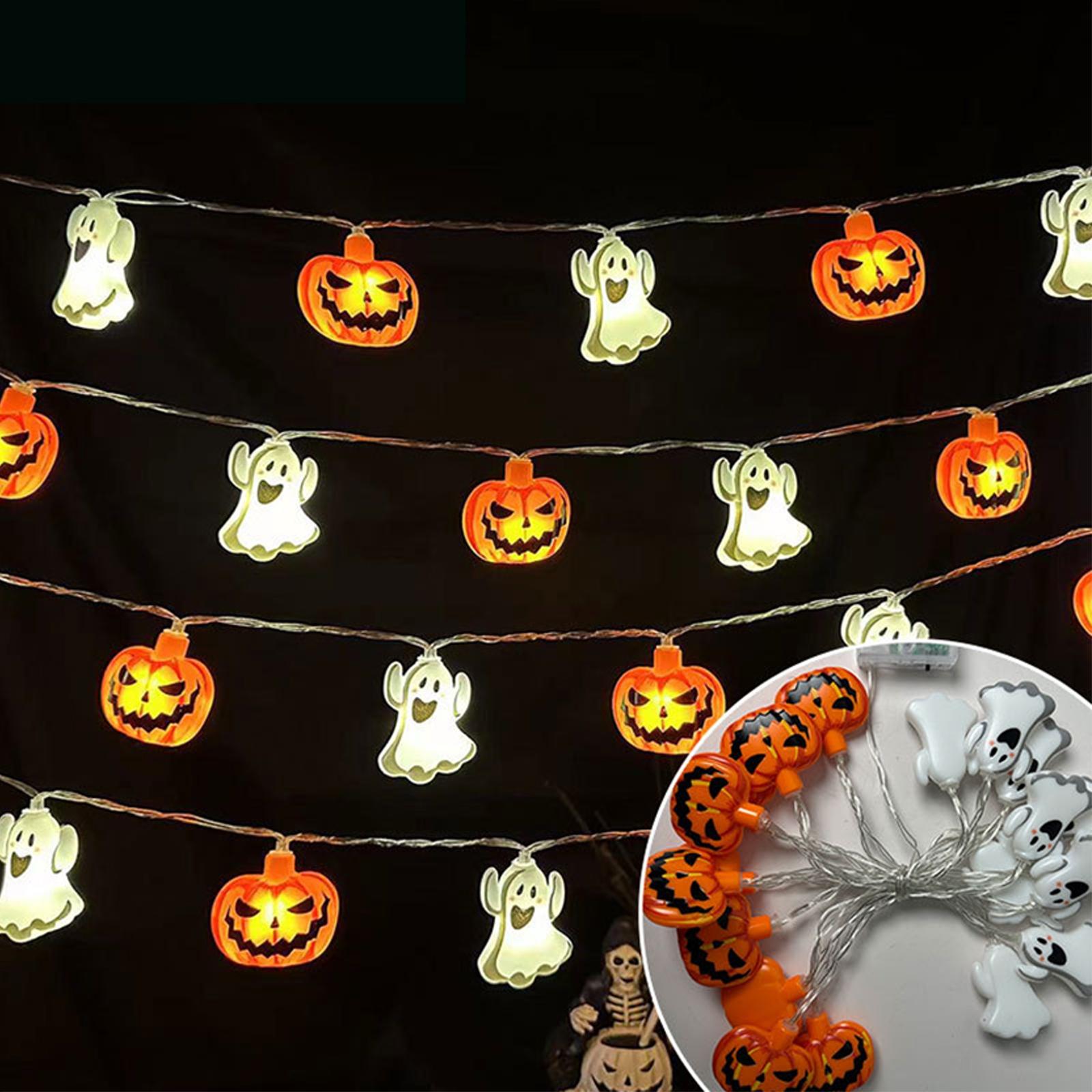 

Хэллоуин Гирлянды Призраки Для Домашнего Декора Внутри Помещения Вечеринка Праздник 59 дюймов One Size