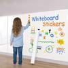 1 Pc Self Adhesive Dry Erase Whiteboard Wall Paper with 3 Markers, Washable Peel and Stick for School Office Home, 45cm X 100cm