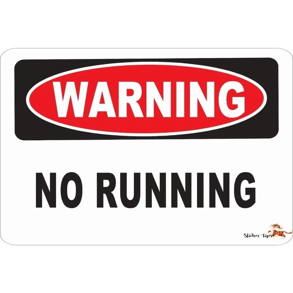 Retro Horror Comedy Metal Sign - No Entry Warning Plaque 20x30cm for Home Garage Bar Decor