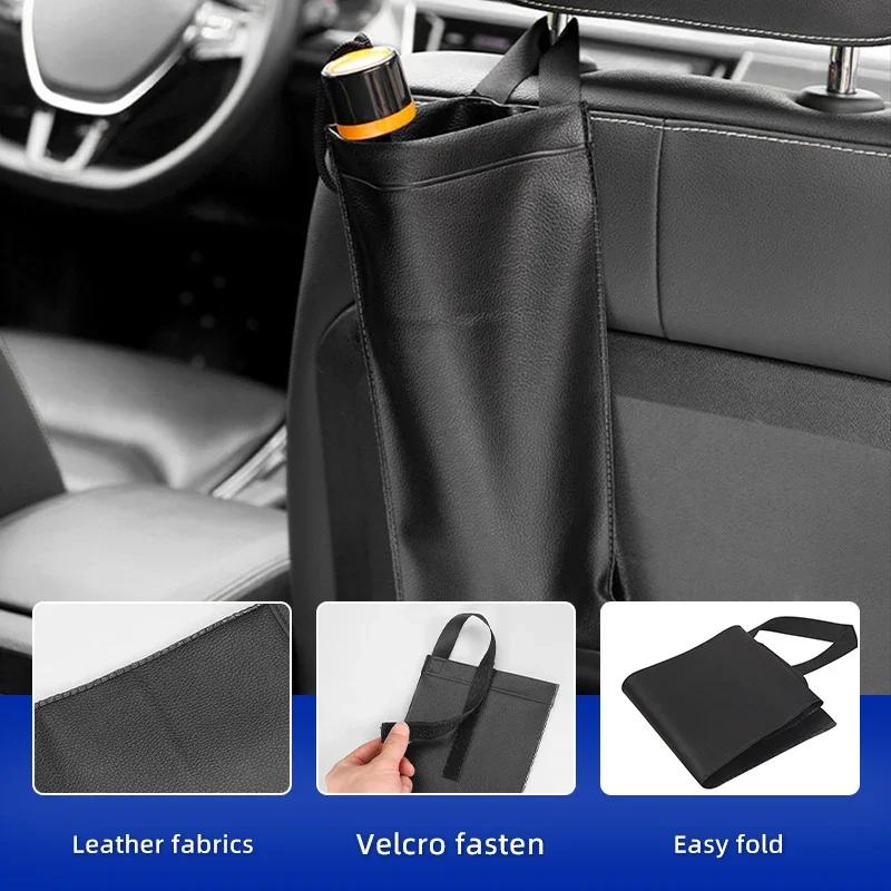 New Car Waterproof Umbrella Storage Bag PU Leather Cover Umbrella Organizer Holder For BMW E46 E90 E60 F30 F10 E39 E36 F20