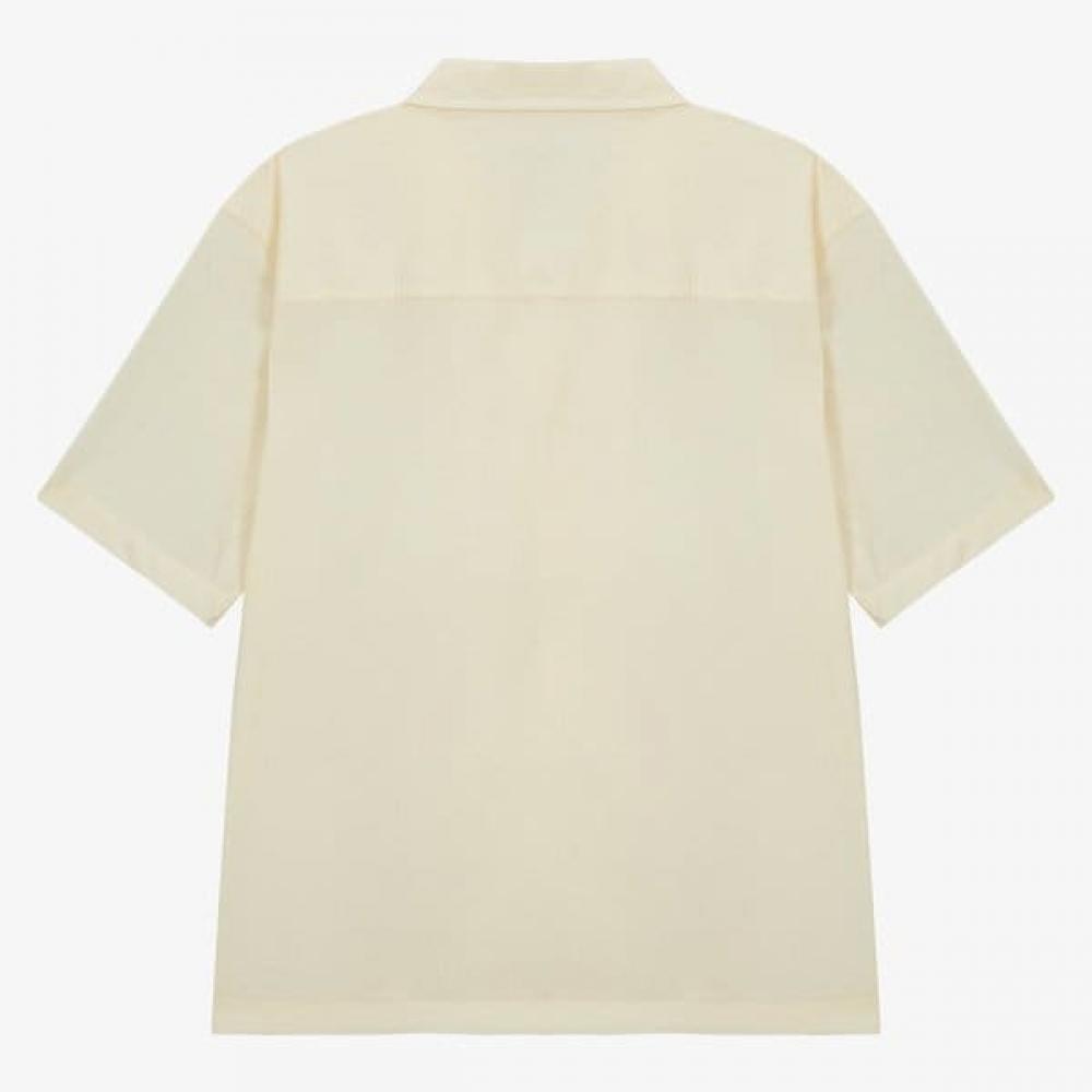 The North Face Men S Ice Cube Short Sleeve Shirt Vanilla nh8SS20d