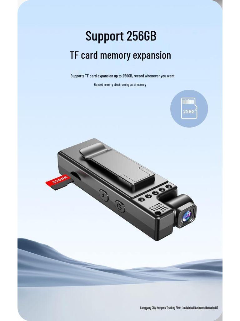 HD Outdoor Pocket Camcorder: Voice & Video Recorder for Sports and Law Enforcement.