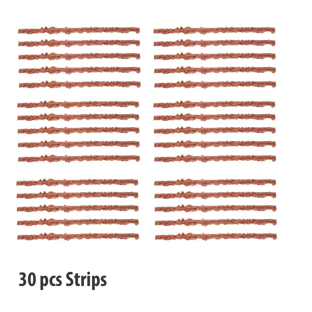 Neues Tubeless-Reifenreparaturset für Rennräder & Mountainbikes - Gummistopfen, Bacon Strips & Einführwerkzeug für Pannenbehebungen