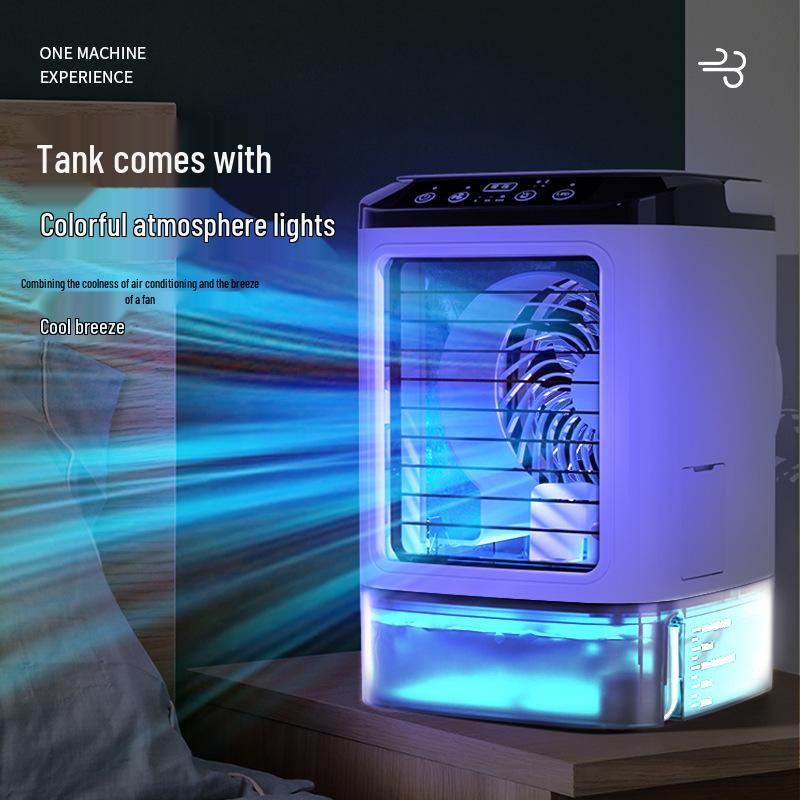 Portable USB Mini Desktop Air Conditioner Fan
