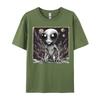 Alien Tshirts Hip Hop Unisexs Tshirts Graphic Printed Tshirt Combed Cotton Tops Shirts Casual Clothing Shirt