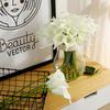 5/10Pcs White Calla Lily Artificial Flowers for Wedding Bouquet Bride Shower Blessing Gift Home Decoration Fake Flowers