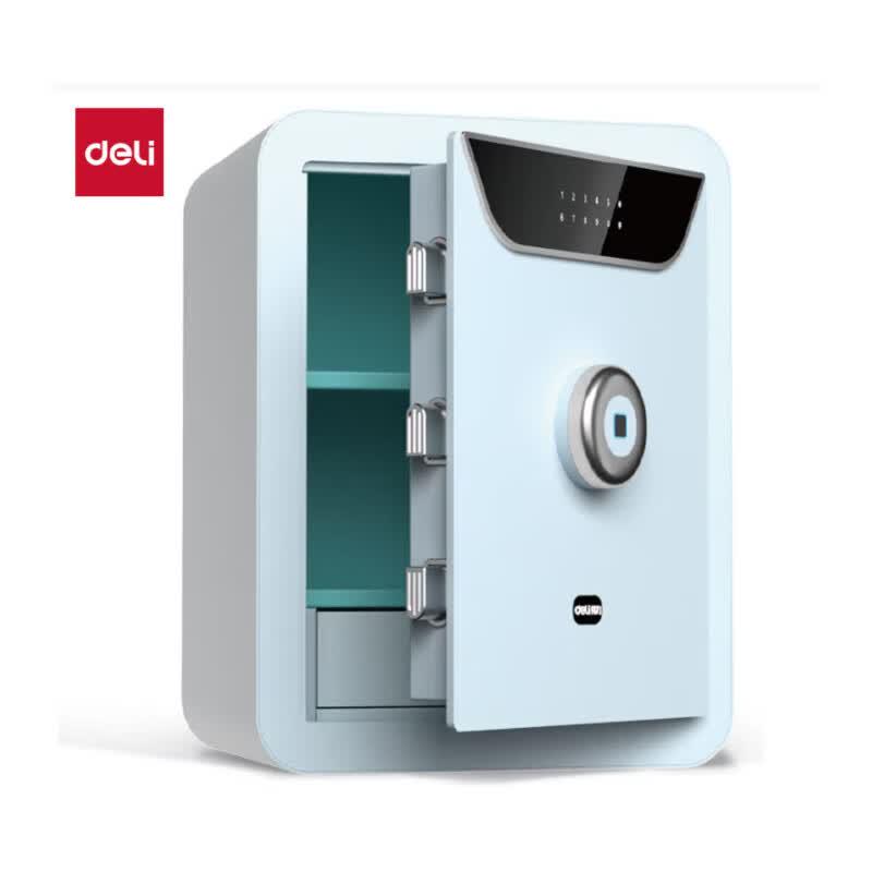Deli Fingerprint Password Security Safe синий