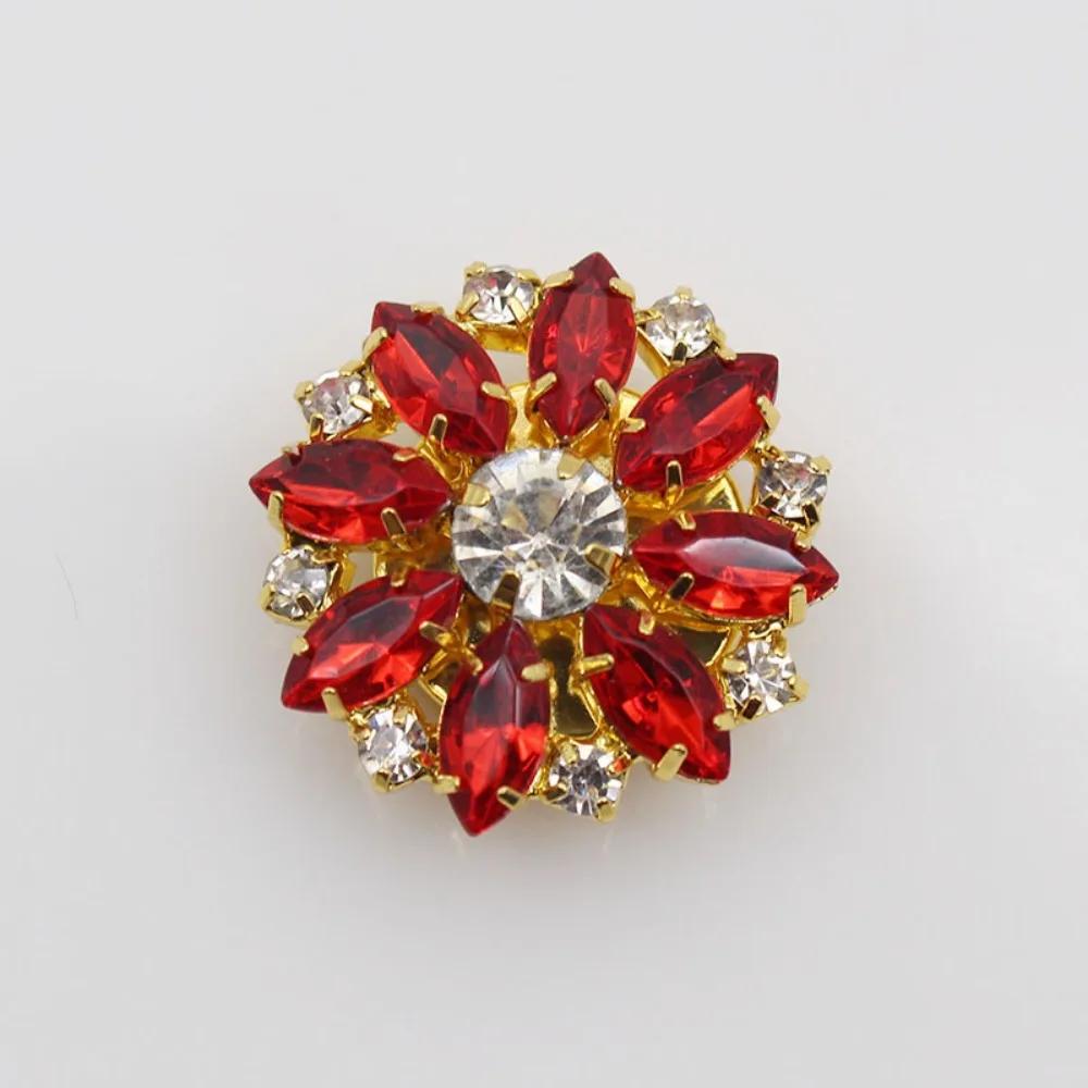 On Shirt Pearl Button Cover DIY Accessories Alloy Cufflinks Button Cover Flower Cufflinksble Decor