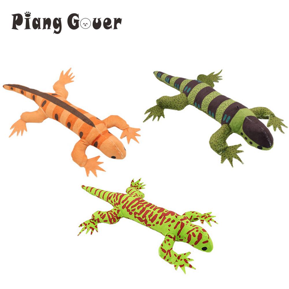 Cat Interactive Toy Bite Resistant Simulation Lizard Catnip Plush Chew Toy For Kitten Cats