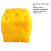 Large Cheese Squeeze Toy Stress Relief Cheese Block Fidget Toy Relaxation Focus Aid Stress Ball Simulated Cheese Cube Sensory Toy