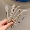American In-stock Pearl Hair Bands, Retro, Fashionable and Sweet Hair Accessories, Japanese-style Thin Headbands