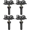 TPMS Sensor Dodge,4Pack 433Mhz Tire Pressure Monitoring System Sensor Compatible For Chrysler Jeep Dodge Fiat Replaces#68313387AB 68193586AC