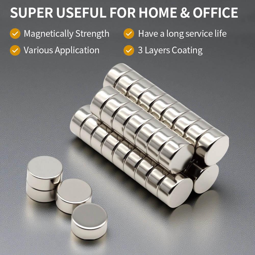 10X5MM imans Round Refrigerator magnets for Office Whiteboard Suitable Tools Home Workplace, Etc 10*5