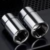 Lug Wrench 4 Way Wheel Lug Nut Removal Detachable Tire Wrench For Motorcycles Car SUV RV Truck Automotive Roadside Garage