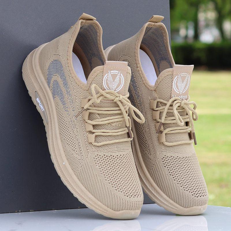 

Старые пекинские тканевые туфли мужские летние одинарные сетчатые дышащие мягкие подошвы нескользящие в пожилом возрасте спортивные туфли легкие повседневные туфли для пап 38