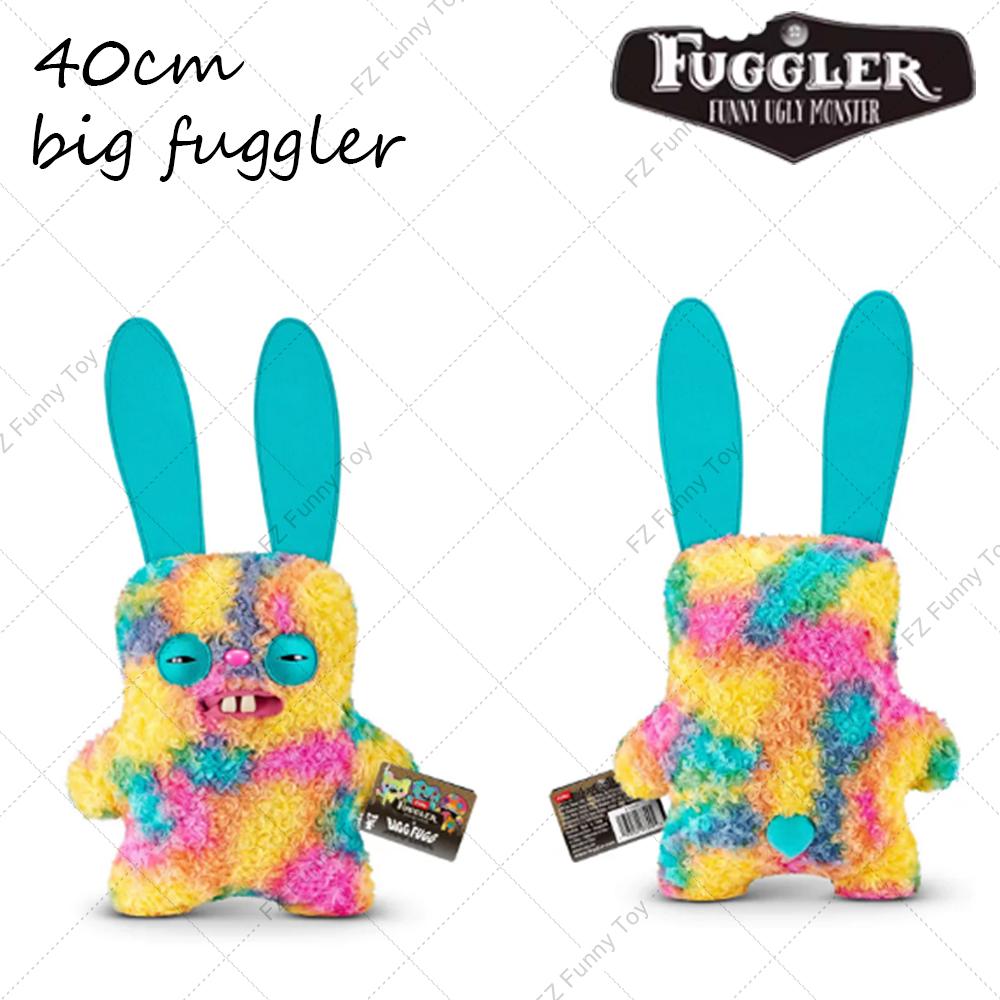 Groot Fuggler Monster Originele Pluche Pop Grote Maat 22-44Cm Lelijk Tand Monster Pluizige Sfinks Kat Knuffelkussen Kussen Speelgoed