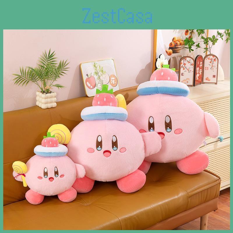 Kirby Stuffed Cartoon Doll With Soft Plush Material For Kids And Gift Giving