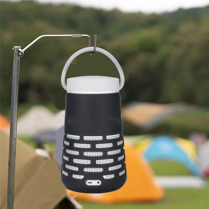ABNR Portable Speaker Carrying Travel Case Anti-Slip Speaker Protective Cover With Carabiner For Bose Soundlinkrevolve+
