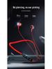 Wireless Dual-Ear Bluetooth Earphones with Ear-Hook Neckband for Apple & Huawei - Ideal for Running & Sports