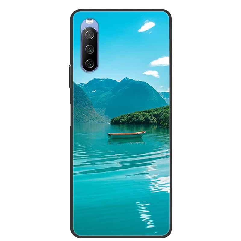 For Sony Xperia 10 IV Cases Soft TPU Silicone Cat Animal Phone Covers For Sony Xperia 1 IV Back Cases Funda for Xperia10IV 6.0''