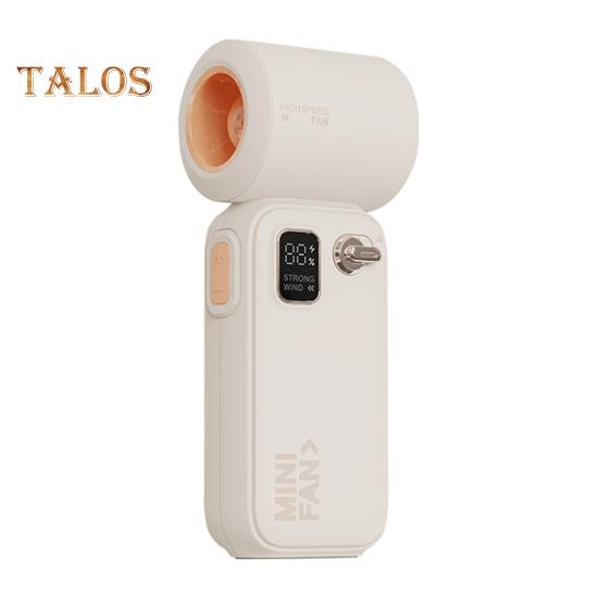 

Мини портативный ручной вентилятор 100 скоростей компактный дизайн перезаряжаемый цифровой дисплей высокоскоростной вентилятор персональный охладитель воздуха абрикосовый