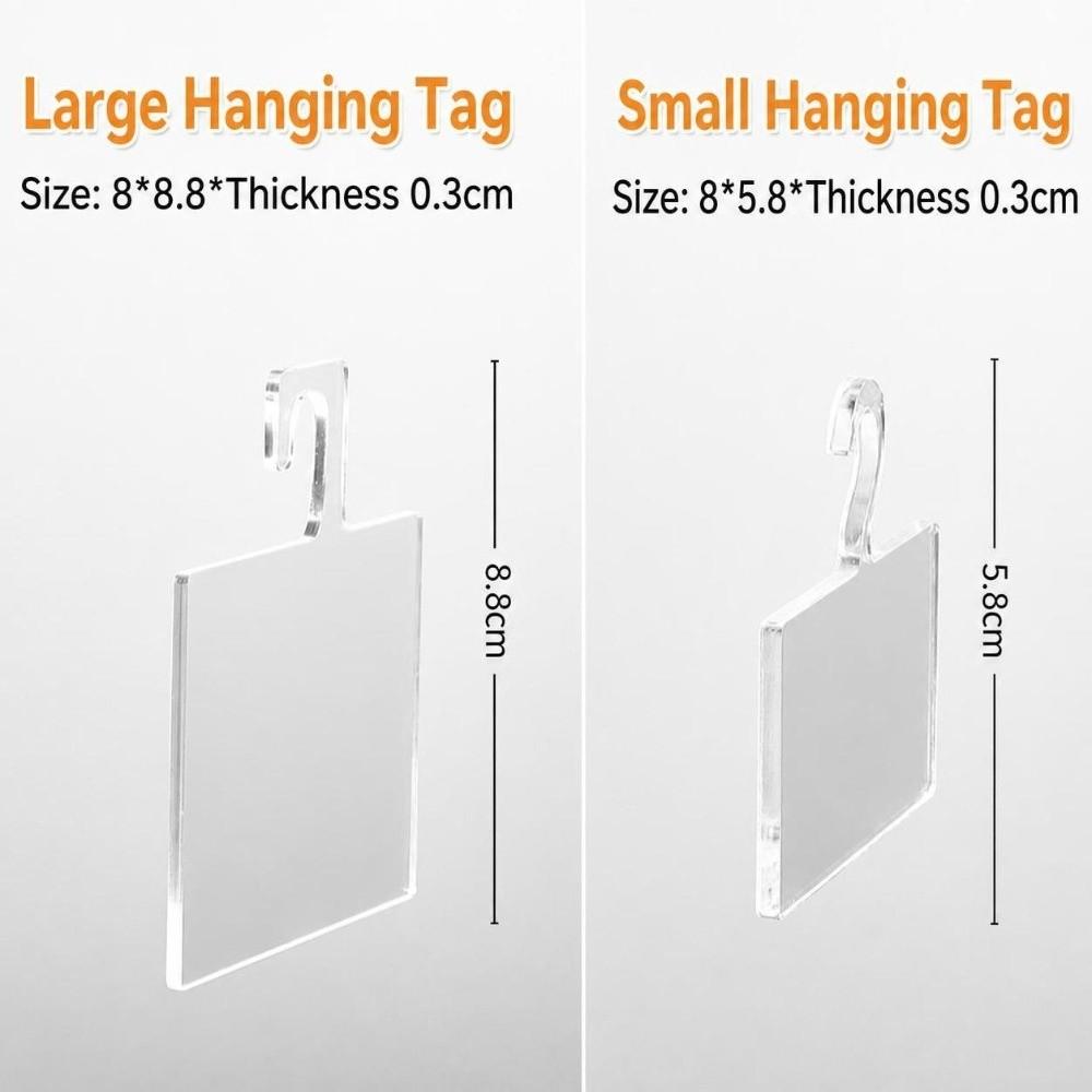 Transparent Acrylic Nail Storage Stand Hook Nail Art Display Board Nail Color Card Display