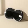 Soft 2 in 1 U Shaped Pillow with Eye Mask PP Cotton Filling Cozy Support for Airplane Nap and Comfortable Eye Relaxation
