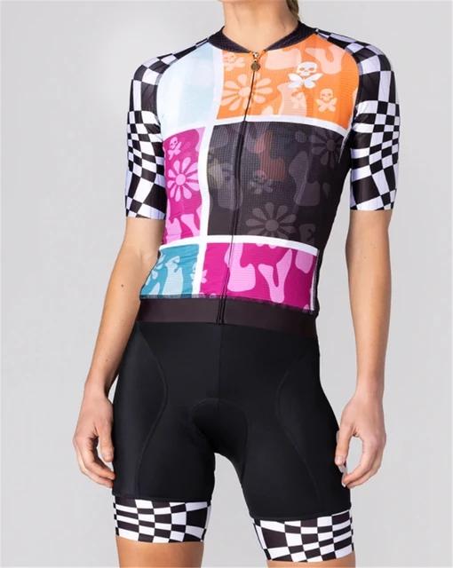Betty 2026 Summer Lady Short -sleeved Bib Shorts Latest Bicycle Cycling Set Cushion Cushion Maillot Ciclismo Mtb Uci Suit
