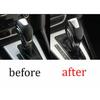 For Ford Escape 2013-2019 AT Carbon Fiber Style Inner Gear Shift Knob Cover Trim