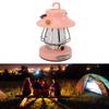 Retro Rechargeable Camping Lantern Infinite Dimming 3   Color Temperature Camping Lantern Portable Tent Light Emergency Light