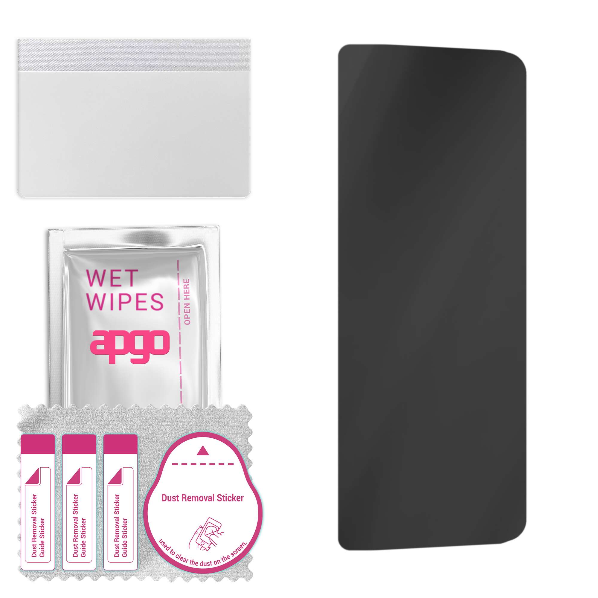 

apgo Privacy Hybrid for Nawigacja w KIA Sorento MQ4 2021 2022 2023, 7H, Matte, Anti-Spy, tempered glass substitute, non-cracking