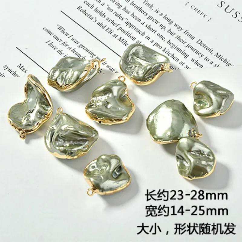 

Случайная форма 1 шт. Неправильной формы Барочный Ретро Цвет Жемчужный Подвеска для сумки DIY Серьги Ювелирные аксессуары Материал Аксессуары розовый