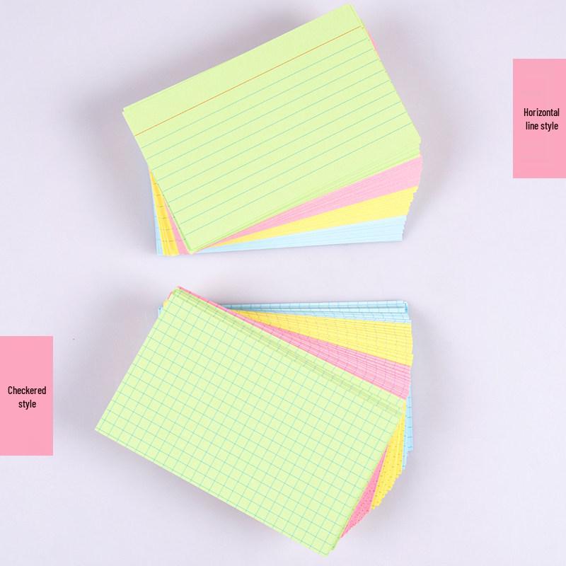 Kaisa Index Cards: Internet Celebrity Sticky Notes for Word Memory & Exam Prep