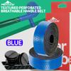 Bicycle Handlebar Tape Textured Perforated PU+EVA 3cm x 210cm Waterproof Abrasion Resistant Anti-Slip Cushioned for Road Bikes