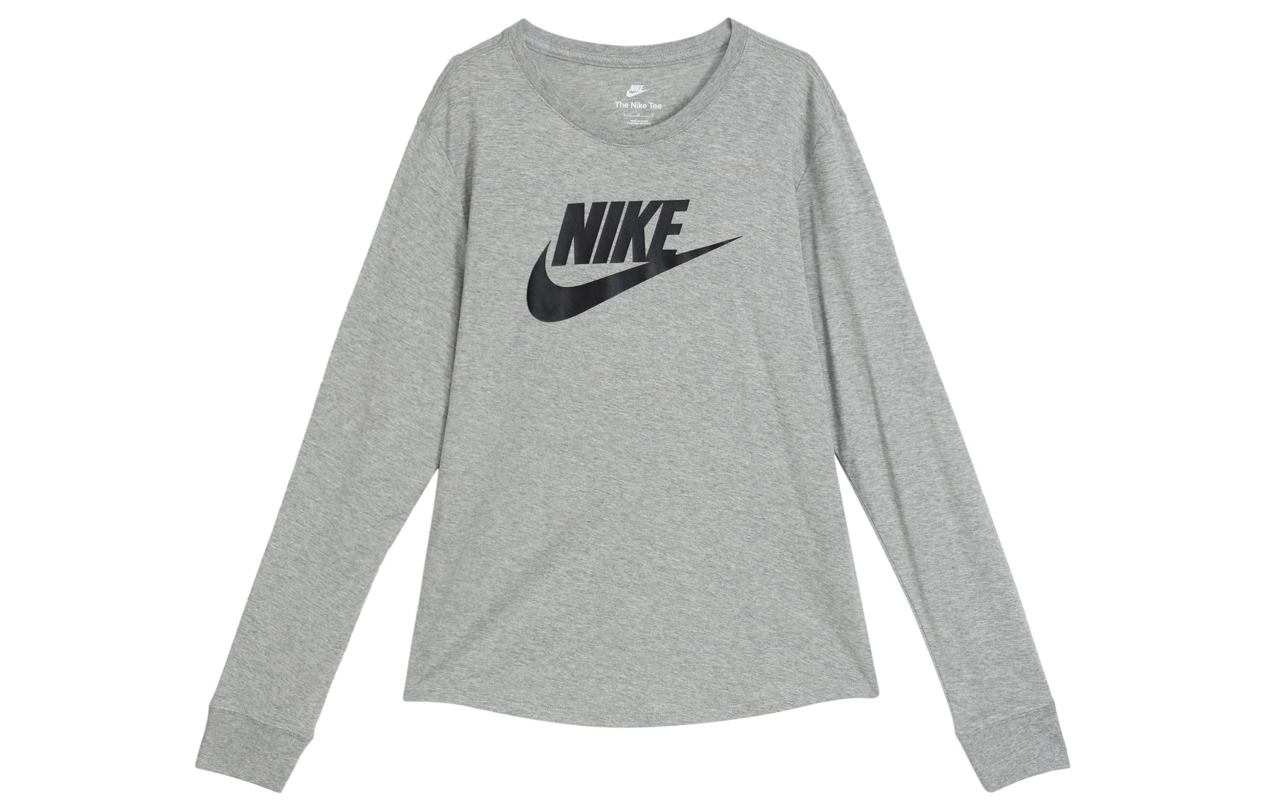 Nike Sportswear Essentials Sweatshirt Women s Gray FJ0442-063 M