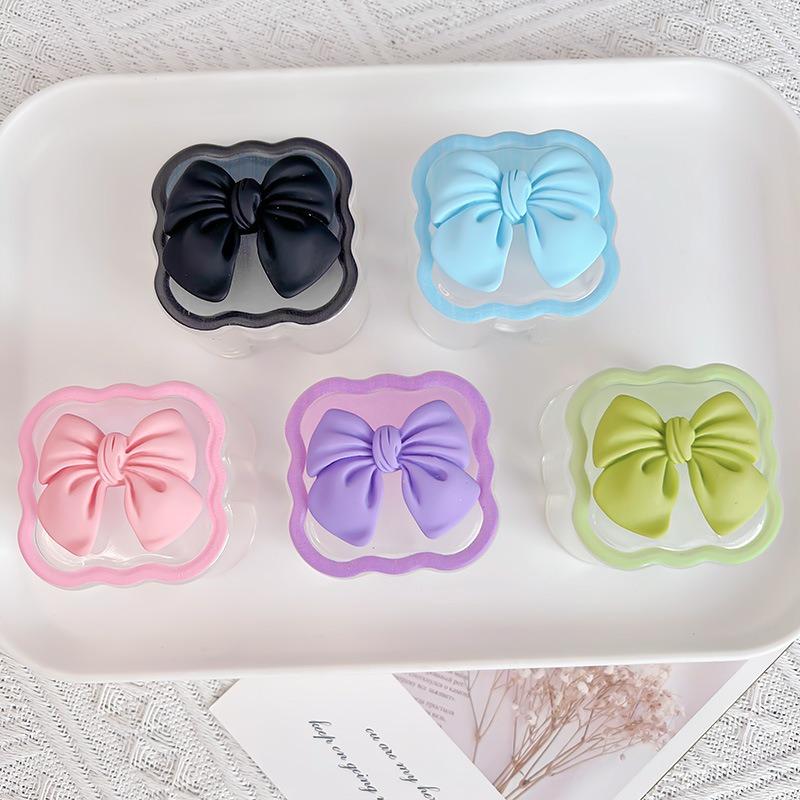 Wavy Bowknot Charger Protector for IPhone 17 16 15 18W 20W TPU Transparent Soft Protective Cable Cover Winder Kit RXQ12