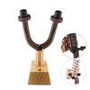 Wood Wall Mount Guitar Hanger Hook Holder Angle Adjustable for Guitar String Instrument