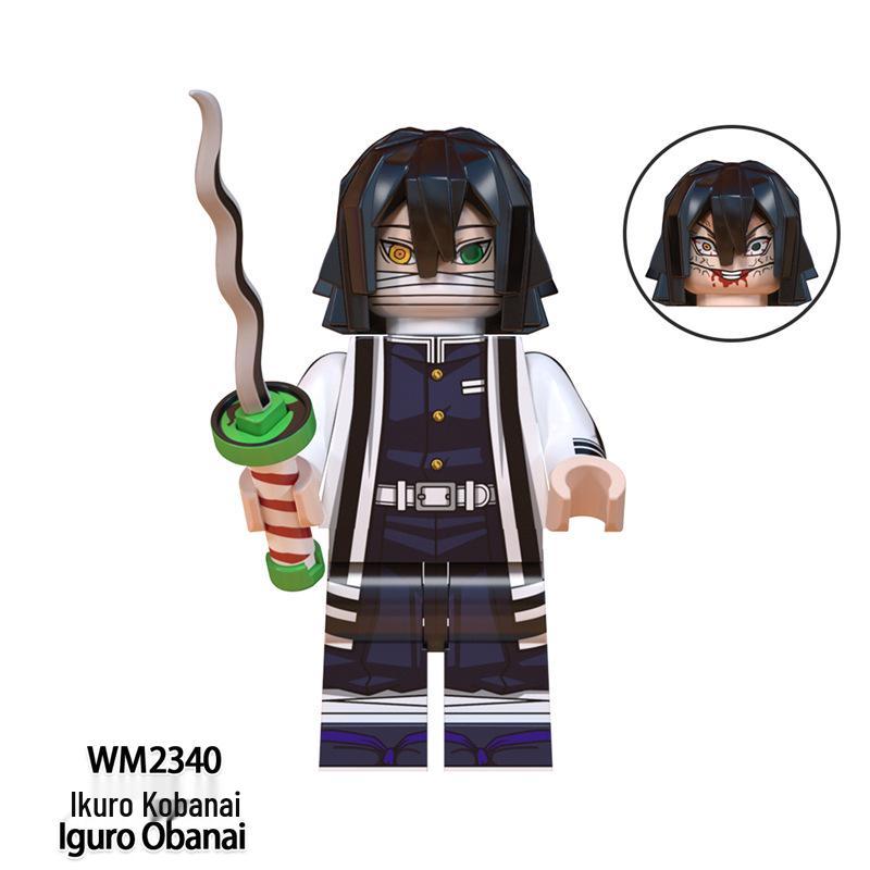 Demon Slayer Building Block Minifigures: WM61167, WM6137, WM6168, WM6162