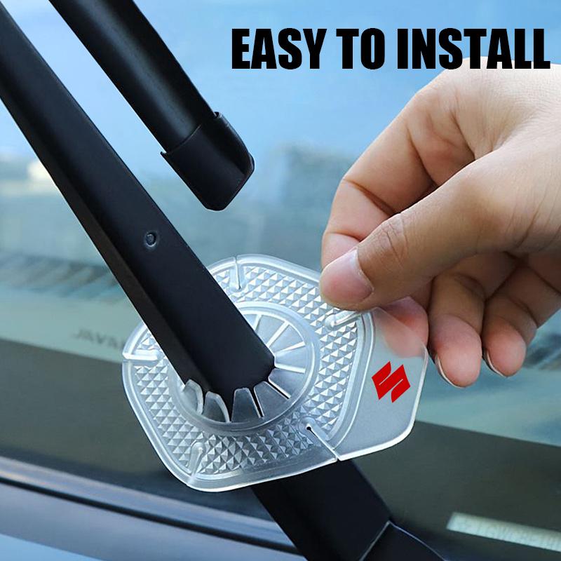 Car Windshield Wiper Arm Hole Protection Cover Silicone Dust Cover For Suzuki JIMNY grand vitara sx4 swift Alto