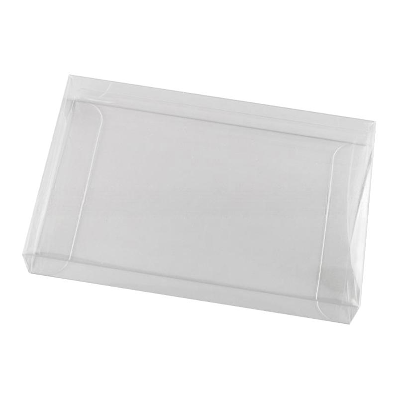 1 Set Transparent PET Plastic Case Game Card Box for Game Cartridges Dustproof and Water Resistant Storage Sleeve