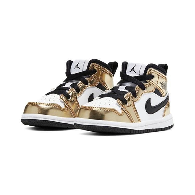 New Jordan 1 Mid SE PS Metallic Gold DC1422-700