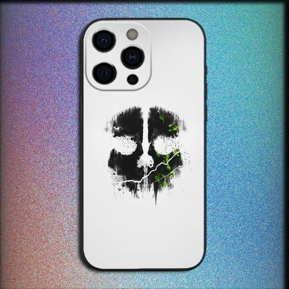 

COD Call Of Duty G-Ghost Phone Case For iPhone 16,15,14,13,12,11,Pro,X,XS,Max,XR,Plus,Mini Soft Black Cover iPhone11