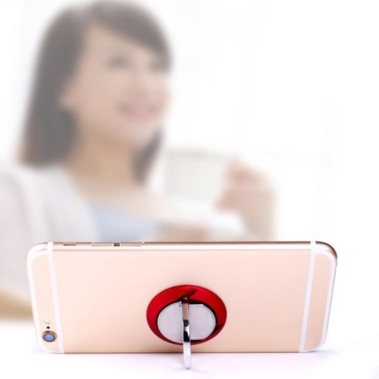 360 Degree Rotation Phone Finger Ring Ultra Thin Stand for Car Magnetic Holder