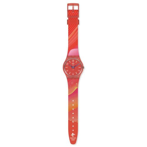 Swatch Gent SO28Z105 Red Watch