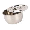 304 Edelstahl Rührschüssel mit Deckel Mehrzweck Leicht zu Reinigen Würzen Schmalz Öl Becken Behälter für Küche