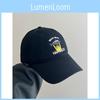 Plum Color Adjustable Baseball Cap Women Trendy Style With Embroidered Letters