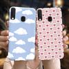 Bunte Blumen Hülle Für Samsung Galaxy A20 A20S A20E Hüllen Silikon Rückseite Weiche Fundas Für Samsung A20 S A207F A 20 E Coque